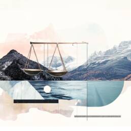 Prof. Dr. Tina Weisser Collage Balance